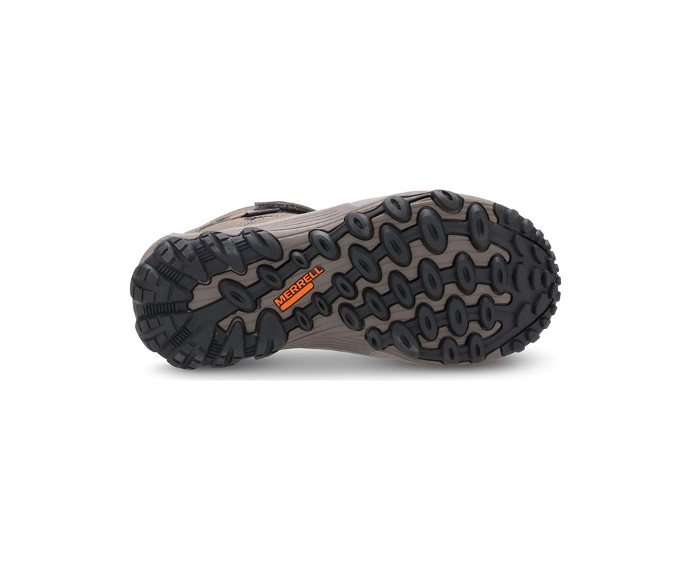 Merrell Boots Grey - Chameleon 7 Access Mid A/C Waterproof - Kids 27IPSYEHK